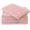 De Witte Lietaer Washandjes Contessa Pearl Pink - 6 stuks - 16 x 21 cm - Roze - Katoen