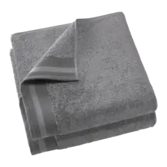 De Witte Lietaer Keuken handdoek Contessa Steel Grey - Set 2 stuks - 60 x 60 cm - Grijs - Katoen