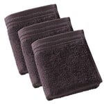 De Witte Lietaer Gastendoekjes Imagine Fudge Brown - set 3 stuks - 30 x 50 cm - Bruin - Katoen