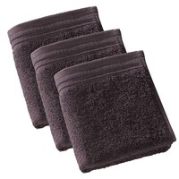 De Witte Lietaer Gastendoekjes Imagine Fudge Brown - set 3 stuks - 30 x 50 cm - Bruin - Katoen