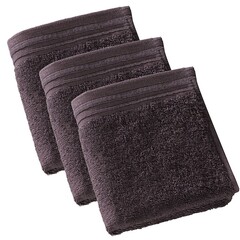De Witte Lietaer Gastendoekjes Imagine Fudge Brown - set 3 stuks - 30 x 50 cm - Bruin - Katoen