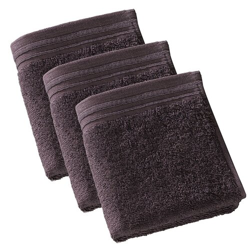 De Witte Lietaer Gastendoekjes Imagine Fudge Brown - set 3 stuks - 30 x 50 cm - Bruin - Katoen