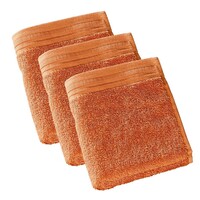 De Witte Lietaer Gastendoekjes Imagine Dusty Orange - set 3 stuks - 30 x 50 cm - Oranje - Katoen