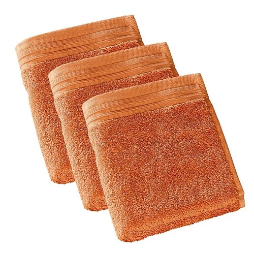 De Witte Lietaer Gastendoekjes Imagine Dusty Orange - set 3 stuks - 30 x 50 cm - Oranje - Katoen