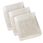 De Witte Lietaer Gastendoekjes Imagine Birch Beige - set 3 stuks - 30 x 50 cm - Beige - Katoen