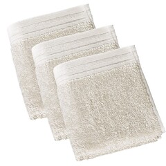 De Witte Lietaer Gastendoekjes Imagine Birch Beige - set 3 stuks - 30 x 50 cm - Beige - Katoen