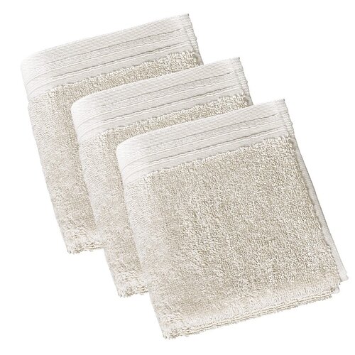 De Witte Lietaer Gastendoekjes Imagine Birch Beige - set 3 stuks - 30 x 50 cm - Beige - Katoen