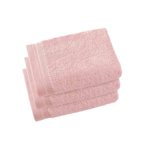 De Witte Lietaer Gastendoekjes Contessa Pearl Pink- set 3 stuks - 40 x 60 cm - Roze - Katoen