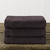 De Witte Lietaer Handdoek Imagine Anthracite - 50 x 100 cm - set 3 stuks - Zwart - Katoen