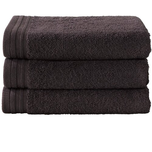 De Witte Lietaer Handdoek Imagine Fudge Brown - 50 x 100 cm - set 3 stuks - Bruin - Katoen