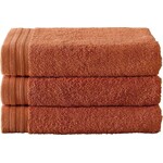 De Witte Lietaer Handdoek Imagine Dusty Orange - 50 x 100 cm - 3 stuks - Oranje - Katoen