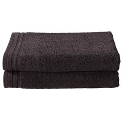 De Witte Lietaer Douchelaken Imagine Fudge Brown - 70 x 140 cm - 2 stuks - Bruin - Katoen