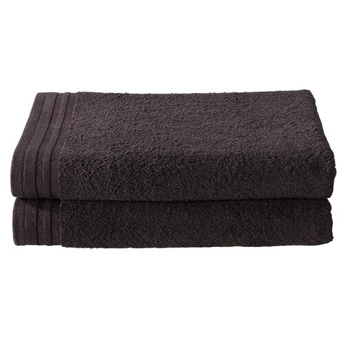 De Witte Lietaer Douchelaken Imagine Fudge Brown - 70 x 140 cm - 2 stuks - Bruin - Katoen
