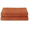 De Witte Lietaer Douchelaken Imagine Dusty Orange - 70 x 140 cm - 2 stuks - Oranje - Katoen