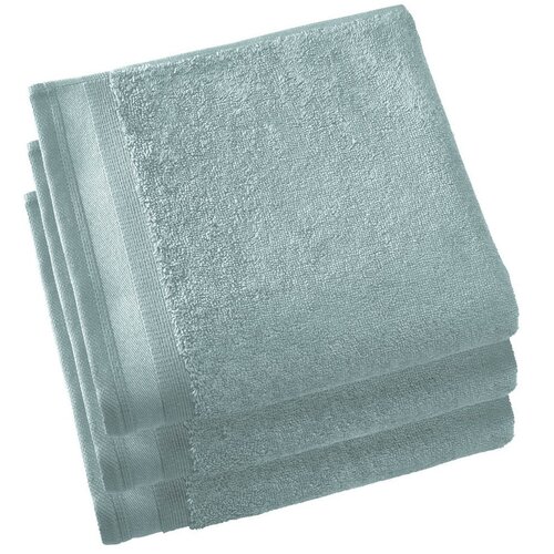 De Witte Lietaer Handdoek Contessa Oxyde - Set 3 stuks - 50 x 100 cm - Blauw - Katoen