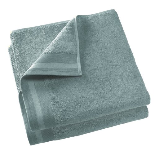 De Witte Lietaer Badhanddoek Contessa Oxyde - Set 2 stuks - 70 x 140 cm - Blauw - Katoen