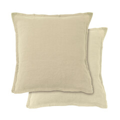 Matt & Rose Set Kussenslopen Ivoire - (2x) 65 x 65 cm - 100% Linnen
