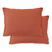 Matt & Rose Set Kussenslopen Sienne - (2x) 50 x 70 cm - 100% Linnen