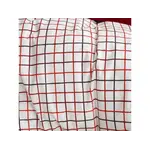 Moodit Dekbedovertrek Odil Rhombus Ruby Red - Rood - Katoen