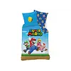 Super Mario Dekbedovertrek Friends - 140 x 200 + 63 x 63 cm - Katoen