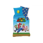 Super Mario Dekbedovertrek Friends - 140 x 200 + 63 x 63 cm - Katoen