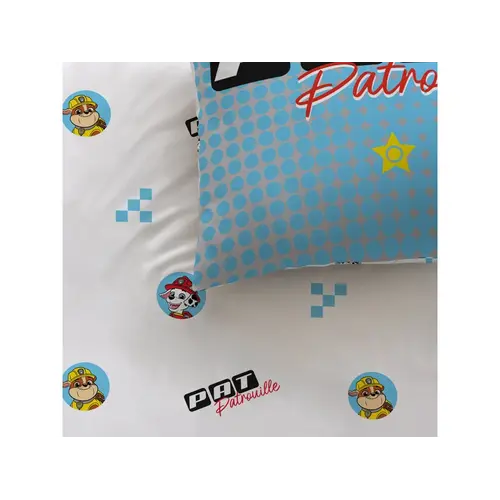 Paw Patrol Dekbedovertrek Car - 140 x 200 + 63 x 63 cm - Katoen