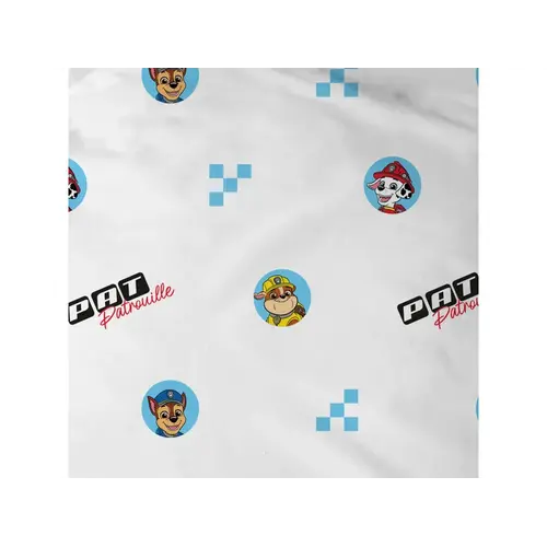 Paw Patrol Dekbedovertrek Car - 140 x 200 + 63 x 63 cm - Katoen