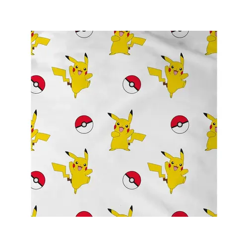 Pokemon Dekbedovertrek Pokeball - 140 x 200 + 63 x 63 cm - Katoen