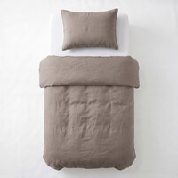 Dreamhouse Dekbedovertrek Stone Washed Taupe