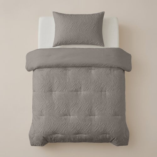 Sleeptime Lazy Dekbed Salva Taupe + kussensloop/kussenslopen