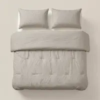 Sleeptime Lazy Dekbed Rafa Taupe + kussensloop/kussenslopen