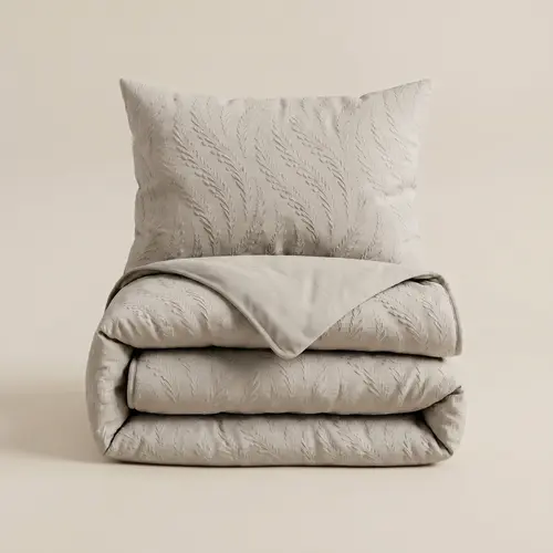 Sleeptime Lazy Dekbed Rafa Taupe + kussensloop/kussenslopen
