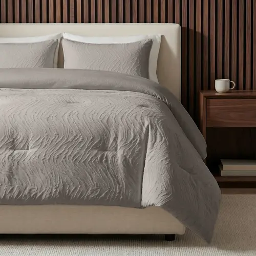 Sleeptime Lazy Dekbed Salva Taupe + kussensloop/kussenslopen