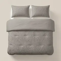 Sleeptime Lazy Dekbed Salva Taupe + kussensloop/kussenslopen