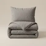 Sleeptime Lazy Dekbed Salva Taupe + kussensloop/kussenslopen