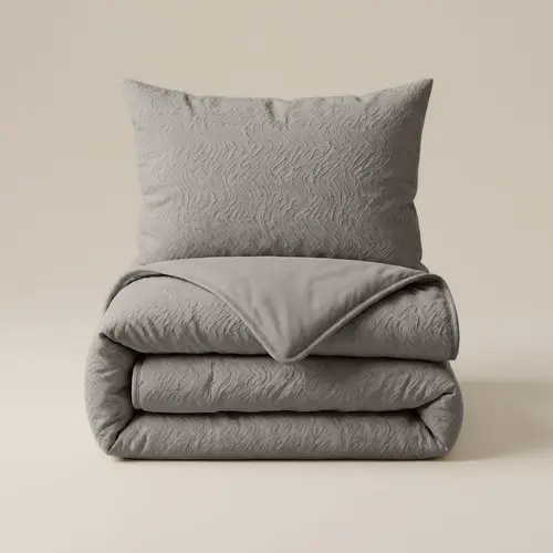 Sleeptime Lazy Dekbed Salva Taupe + kussensloop/kussenslopen