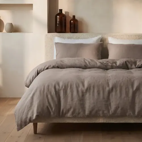 Dreamhouse Dekbedovertrek Stone Washed Taupe