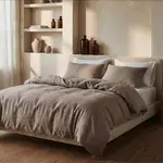 Dreamhouse Dekbedovertrek Stone Washed Taupe