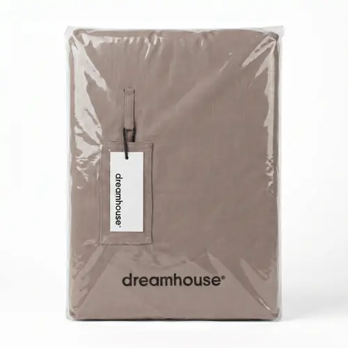 Dreamhouse Dekbedovertrek Stone Washed Taupe