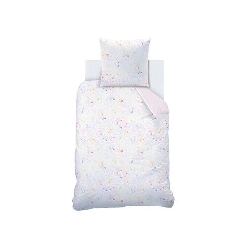 Bluey Dekbedovertrek Colorful - 140 x 200 + 63 x 63 cm - Katoen