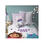 Gabby's poppenhuis Dekbedovertrek Funny - 140 x 200 + 63 x 63 cm - Katoen