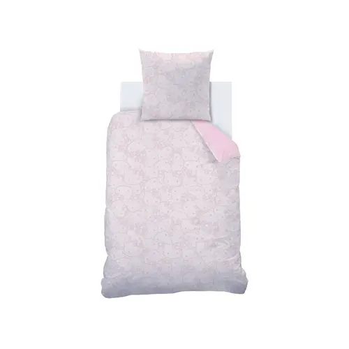 Hello Kitty Dekbedovertrek Cute - 140 x 200 + 63 x 63 cm - Katoen