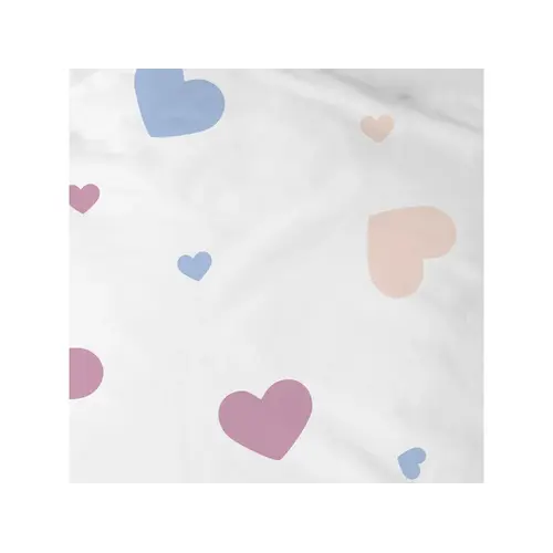 Disney Lilo & Stitch Dekbedovertrek Bisous 240 x 220 cm + 2 x 63 x 63 cm - Katoen