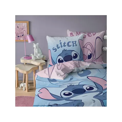 Disney Lilo & Stitch Dekbedovertrek Magic Duo - 140 x 200 + 63 x 63 cm - Katoen