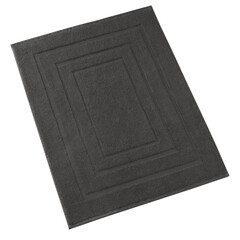 De Witte Lietaer Badmat Pacifique Ebony - 50 x 75 cm - Zwart - Katoen