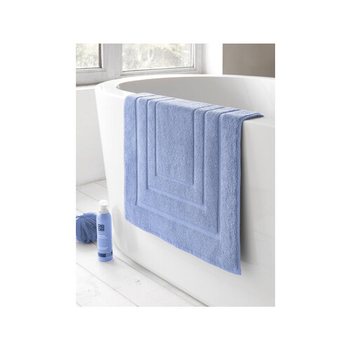 De Witte Lietaer Badmat Pacifique Sky Blue - Blauw - Katoen