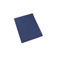 De Witte Lietaer Badmat Pacifique Blue Indigo - Blauw - Katoen