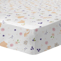 Disney Princess Hoeslaken Cute - 90 x 200 cm - Katoen