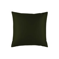 De Witte Lietaer Kussensloop Olivia Khaki - Groen - Katoen Satijn