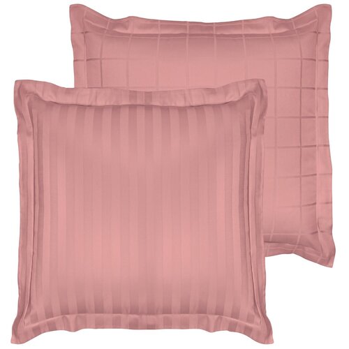 De Witte Lietaer Kussensloop Zygo Blush - Roze - Katoen Satijn